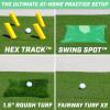 GoSports 5 ftx4 ftPRO Golf Practice Hitting Mat, Includes 5 Interchangeable Inserts for The Ultimate at-Home Instruction