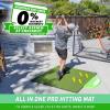 GoSports 5 ftx4 ftPRO Golf Practice Hitting Mat, Includes 5 Interchangeable Inserts for The Ultimate at-Home Instruction