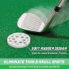 GoSports Golf Pure Strike Golf Training Discs 24 Pack – Eliminate Thin Shots!