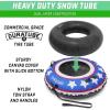 GoSports Heavy Duty Snow Tubes 44(Red  White & Blue)
