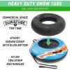 GoSports Heavy Duty Snow Tubes 44(Retro – Multi Neon)