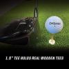 GoSports Rubber Golf Tees 9 Pack – 3x of 1.5 Inch, 2.25 Inch and 3.5 Inch Tees – Universal with Artificial Turf Golf Mats