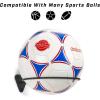 GoSports Wall Mounted Ball Stand Holder for Sports Balls (Basketballs, Soccer Balls, Footballs) – 3 Pack