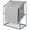 Coast Modern Pool Towel Rack – Choose Your Color – Outdoor & Indoor 5 Beach Towel PVC Drying Rack(Stone Blue)