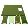 GoSports 5 ftx4 ftPRO Golf Practice Hitting Mat, Includes 5 Interchangeable Inserts for The Ultimate at-Home Instruction