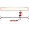 GoSports Freestanding Volleyball Training Net – 12 ft or 20 ft – Indoor our Outdoor Use, Instant Setup, and Height Adjustable(20 ft)