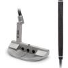 GoSports GS2 Tour Golf Putter – Choose Oversized Grip or Traditional Grip – 34” Right-Handed Mallet Putter with Milled Face(Traditional Grip)