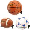 GoSports Wall Mounted Ball Stand Holder for Sports Balls (Basketballs, Soccer Balls, Footballs) – 3 Pack