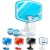 GoSports Splash Hoop PRO Swimming Pool Basketball Game, Includes Poolside Water Basketball Hoop, 2 Balls and Pump – Aqua(Aqua)