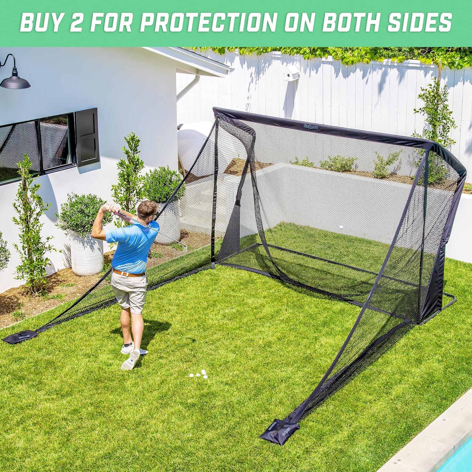 imageGoSports Elite Shank Net Golf Accessory Compatible with GoSports Elite Golf Nets and GoSports Simulator Enclosure Nets