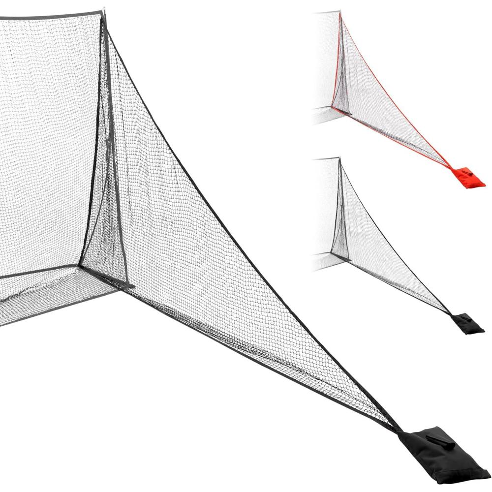 imageGoSports Shank Net Attachment for Golf Hitting Nets Black or RedBlack