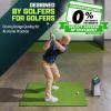 GoSports Elite Golf Hitting Mats for Indoor/Outdoor Practice – Choose Size – Turf Driving Range Mats for Golf Simulators and Practice(5′ x 3′ 5mm ELITE Turf)