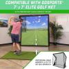 GoSports Golf Simulator Impact Screen – Choose 6.5 ft x 7 ft or 9 ft x 7 ft(6.5 ft x 7 ft)