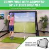 GoSports Golf Simulator Impact Screen – Choose 6.5 ft x 7 ft or 9 ft x 7 ft(9 ft x 7 ft)