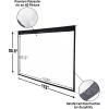 GoSports Golf Simulator Impact Screen – Choose 6.5 ft x 7 ft or 9 ft x 7 ft(9 ft x 7 ft)
