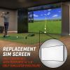 GoSports Replacement Sim Screen – Only Compatible with GoSports Golf Simulator Enclosure – Choose 10 x 8 ft, 12 x 9 ft, or 14 x 8 ft(14 x 8 ft)