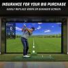 GoSports Replacement Sim Screen – Only Compatible with GoSports Golf Simulator Enclosure – Choose 10 x 8 ft, 12 x 9 ft, or 14 x 8 ft(14 x 8 ft)