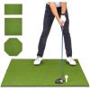 GoSports Elite Golf Hitting Mats for Indoor/Outdoor Practice – Choose Size – Turf Driving Range Mats for Golf Simulators and Practice(5′ x 4′ 5mm ELITE Turf)