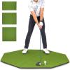 GoSports Elite Golf Hitting Mats for Indoor/Outdoor Practice – Choose Size – Turf Driving Range Mats for Golf Simulators and Practice(5′ x 5′ OCT 15mm ELITE Turf)