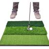 GoSports Tri-Turf XL Golf Practice Hitting Mat – Huge 24 Inch x 24 Inch for Optimal Practice