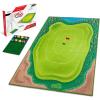 The Original GoSports Chip N’ Stick – Choose Classic, Darts or Islands – Giant Golf Games with Balls and Chipping Mat(Multicolor)