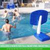 GoSports Splash Hoop 2-in-1 Full Court Pool Basketball & Volleyball Game Set