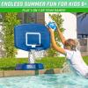 GoSports Splash Hoop Classic Swimming Pool Basketball Game – Blue(Blue)