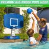 GoSports Splash Hoop Classic Swimming Pool Basketball Game – Blue(Blue)