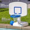 GoSports Splash Hoop Classic Swimming Pool Basketball Game – Blue(White)