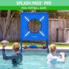 GoSports Splash Pass PRO Pool Football Game – Includes 4 Footballs, 4 Baseballs, and Ball Pump
