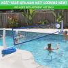 Replacement Pool Volleyball Net for GoSports Splash Net PRO or MAX Games(Blue Net)