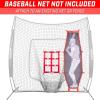 GoSports Baseball & Softball Pitching Kit – Practice Accuracy Training with Strike Zone & XTRAMAN Dummy Batter
