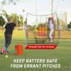 GoSports Baseball & Softball Pitching Kit – Practice Accuracy Training with Strike Zone & XTRAMAN Dummy Batter