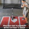 GoSports Baseball and Softball Hitting Mat for Batting Stance Practice – 6 x 4 ft