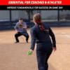 GoSports Plyometric Weighted Balls for Baseball & Softball Training 6 Pack – Choose Pro or Elite Set(PRO Set)