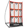 GoSports Baseball and Softball Pitching Strike Zone Target Net – Choose Your Size(Red)