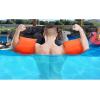 GoFloats Adult Water Wing Floaties – Own The Pool – Available in Multiple Designs (Novelty use only)(Safety Orange)