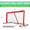 GoSports Floating Water Polo Game Set – Must-Have Summer Pool Game Includes Goal and 3 Balls