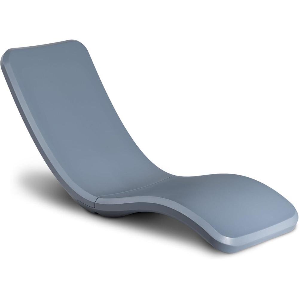 imageGoSports Coast Modern in Pool Lounge Chair Waterproof ampamp Weighted Chaise Lounger Outdoor Pool Furniture for Patio or in Baja Shelf Stone BlueLounge Chair