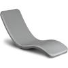 GoSports Coast Modern in Pool Lounge Chair – Waterproof & Weighted Chaise Lounger – Outdoor Pool Furniture for Patio or in Baja Shelf – Gray(Lounge Chair)
