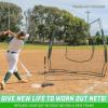 GoSports Replacement 7 x 7 ft Baseball Net – NET ONLY – Frame NOT Included – Choose Your Color(Green)