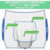 GoSports Replacement 7 x 7 ft Baseball Net – NET ONLY – Frame NOT Included – Choose Your Color(Royal)