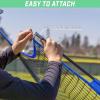 GoSports Replacement 7 x 7 ft Baseball Net – NET ONLY – Frame NOT Included – Choose Your Color(Royal)