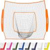 GoSports Replacement 7 x 7 ft Baseball Net – NET ONLY – Frame NOT Included – Choose Your Color(Orange)