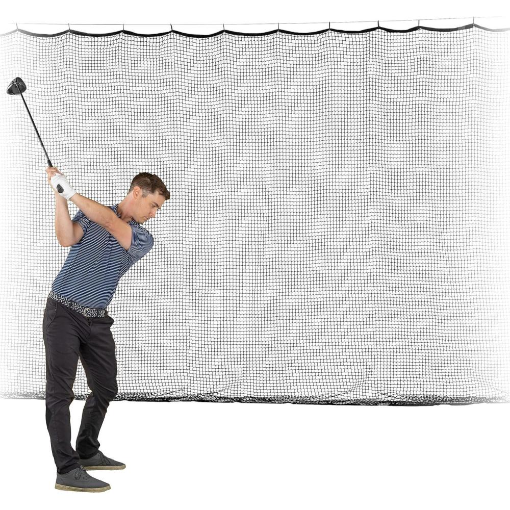imageGoSports Sports Netting  10 ft 15ft 20ft  Hitting Net for Golf Baseball Hockey Soccer LAX and More20 ft x 10 ft