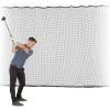 GoSports Sports Netting – 10 ft, 15ft, 20ft – Hitting Net for Golf, Baseball, Hockey, Soccer, LAX and More(15 ft x 10 ft)
