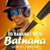 GoSports Original Batnana Baseball and Softball Bat Weight – 16 oz Baseball Drip Bat Donut for Youth and Adult