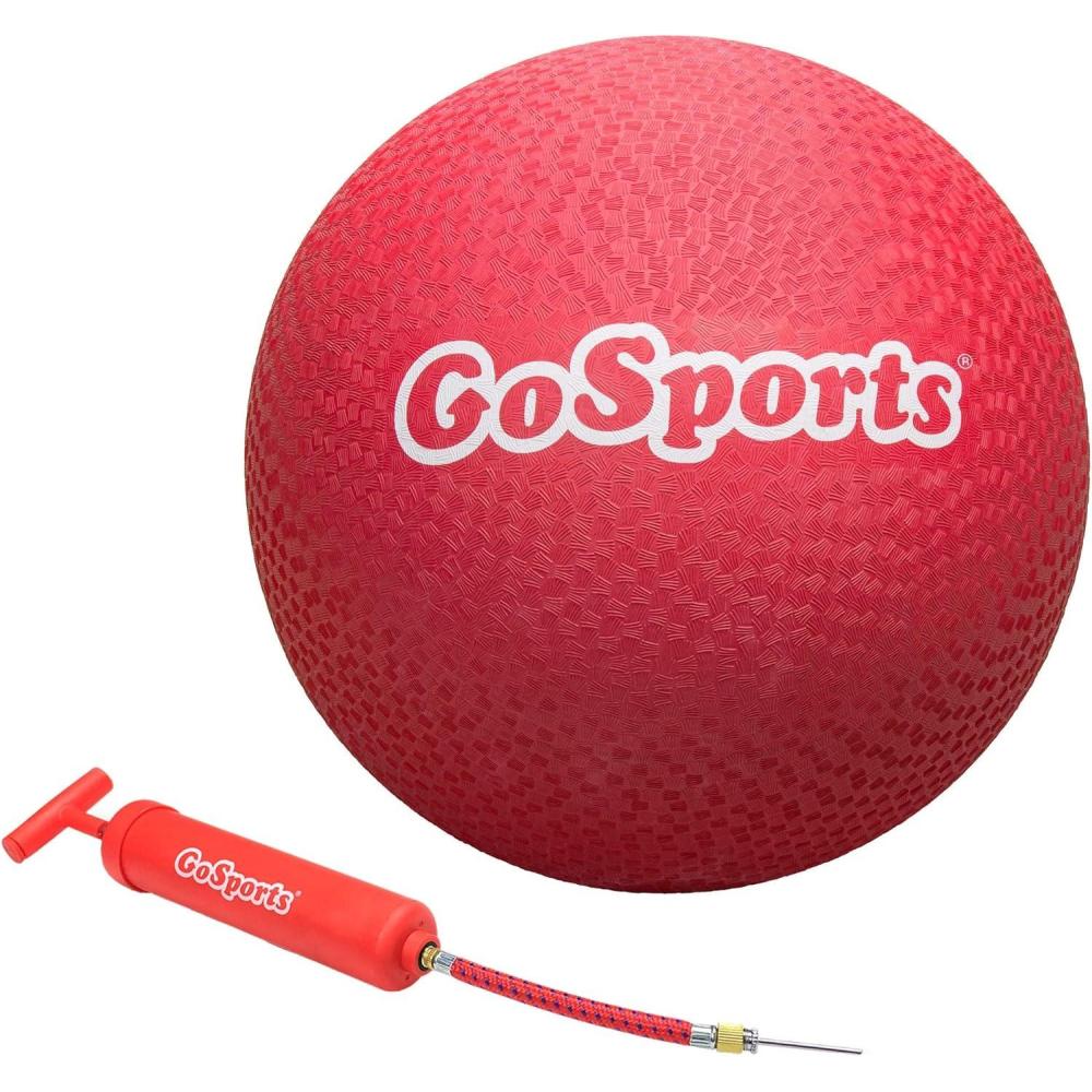 image:imageGoSports Giant 16 inch Rubber Playground Ball with Pump  Red