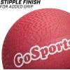 GoSports Giant 16 inch Rubber Playground Ball with Pump – Red