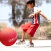 GoSports Giant 16 inch Rubber Playground Ball with Pump – Red